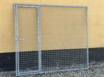 Hønsegård / hundegård, standard hegns modul med låge 200 cm